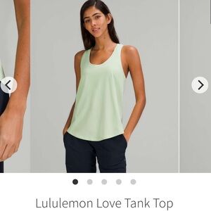 Lululemon Love Tank Top Size 8 / 10